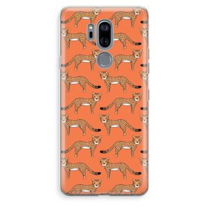 Cheetah: LG G7 Thinq Transparant Hoesje