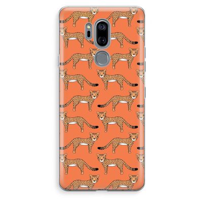 Cheetah: LG G7 Thinq Transparant Hoesje