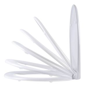 Toiletzitting Best Design Demper One-Touch 2.0 met Softclose Glans Wit