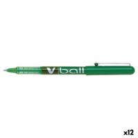 Pen Roller Pilot V Ball 0,7 mm Groen (12 Stuks)