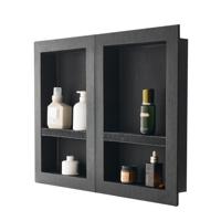 VEVOR wandnis douchenis doucheplank doucheplank 2 stuks 40,6x61x10,2 cm