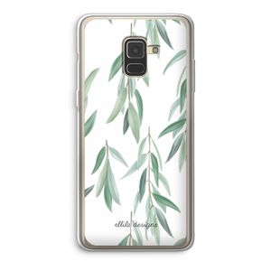 Branch up your life: Samsung Galaxy A8 (2018) Transparant Hoesje