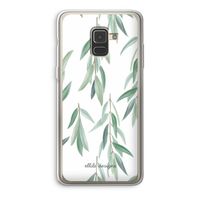 Branch up your life: Samsung Galaxy A8 (2018) Transparant Hoesje