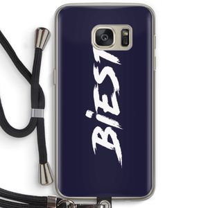Biest: Samsung Galaxy S7 Transparant Hoesje met koord