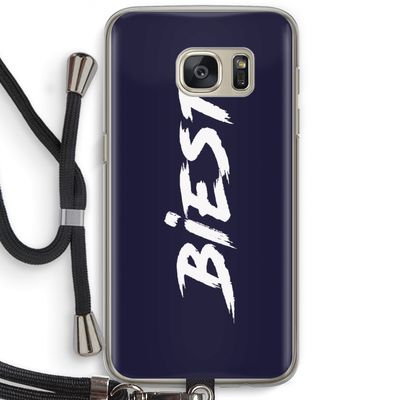 Biest: Samsung Galaxy S7 Transparant Hoesje met koord