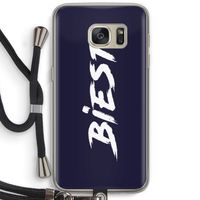 Biest: Samsung Galaxy S7 Transparant Hoesje met koord