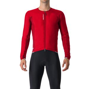 Castelli Fly Jack-Sey lange mouw fietsjack rich red heren M