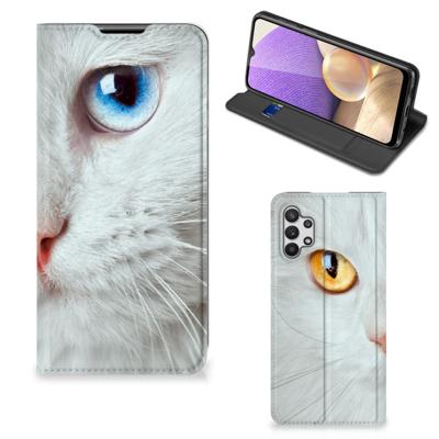 Samsung Galaxy A32 5G | Hoesje maken | Witte Kat