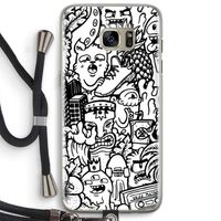 Vexx Mixtape #2: Samsung Galaxy S7 Edge Transparant Hoesje met koord