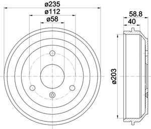 Textar Remtrommel 94035600