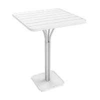 Fermob Luxembourg tuintafel hoog 80x80 cm Cotton White