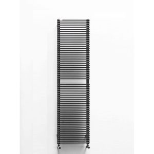 Instamat Badkamerradiator serie Plein Elektrisch 166.7 x 40 cm incl. bevestigingsset zwart