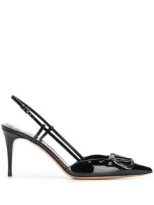 Valentino Garavani escarpins VLOGO 80 - Noir