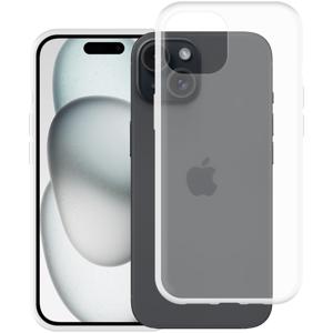 Just in Case Soft TPU Case voor Apple iPhone 15 Telefoonhoesje Transparant