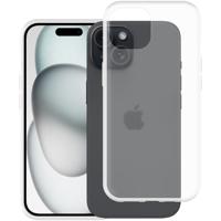 Just in Case Soft TPU Case voor Apple iPhone 15 Telefoonhoesje Transparant