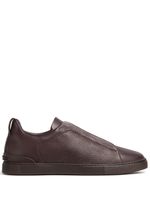 Zegna baskets Triple Stitch - Marron - thumbnail