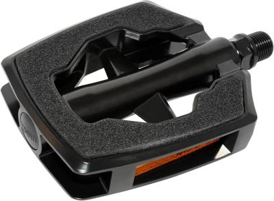 Marwi Pedalen sp-890 aluminium met sandblock - zwart