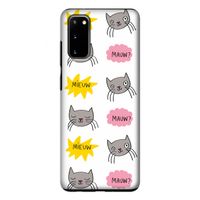 Meow: Samsung Galaxy S20 Tough Case