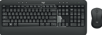 MK540 Advanced - Toetsenbord en muis set - draadloos - 2.4 GHz - Zwitsers - Qwertz - zwart - thumbnail