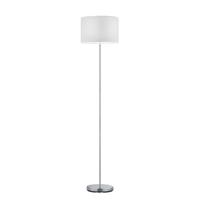 Trio Design vloerlamp Series 4611 mat chroom met witte lampenkap 401100101 - thumbnail