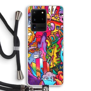 Dreams: Samsung Galaxy S20 Ultra Transparant Hoesje met koord