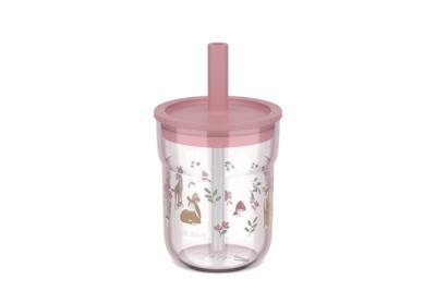 Mepal kinderglas mio 250 ml met rietje fairy garden