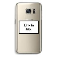 Link in bio: Samsung Galaxy S7 Transparant Hoesje
