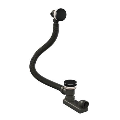 Badafvoer met Overloop Brauer Black Edition Mat Zwart Brauer