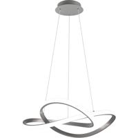 Dimbare LED Hanglamp Rond 27.5W - Natuurlijk Wit 4000K - Mat Nikkel