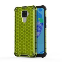 Voor Huawei Nova 5i Pro honingraat schokbestendige PC + TPU beschermhoes (groen)