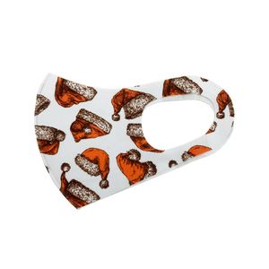Mondkapje Fashion Ice Silk Cotton Christmas | Mond Neus Masker | Mondmasker Santa&apos;s Hat