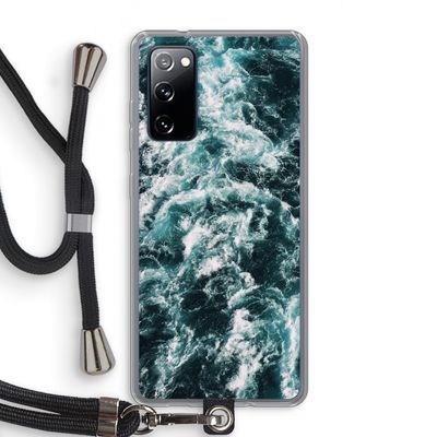 Zee golf: Samsung Galaxy S20 FE / S20 FE 5G Transparant Hoesje met koord