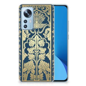 Xiaomi 12 | 12X TPU Case Beige Flowers