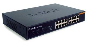 D-Link DES-1016D Netwerk switch 16 poorten 100 MBit/s