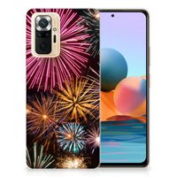 Xiaomi Redmi Note 10 Pro Silicone Back Cover Vuurwerk - thumbnail