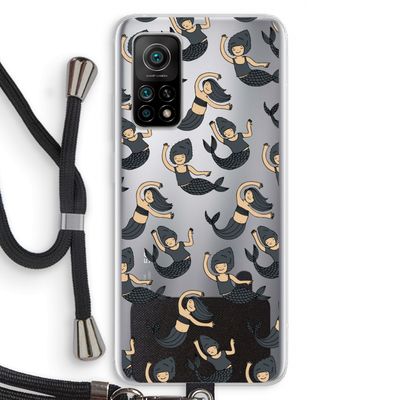 Zeemeermin: Xiaomi Mi 10T 5G Transparant Hoesje met koord
