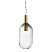 Bomma Phenomena Hanglamp - Capsule - Gerookt - Goud - thumbnail