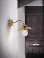 Buitenlamp koper voordeur verlichting &apos;Luxembourg&apos; Nordlux E27 fitting voordeur verlichting