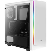 Aerocool Rift White tower behuizing 2x USB-A 2.0, USB-A 3.2 (5 Gbit/s), 2x Audio, Window-kit - thumbnail