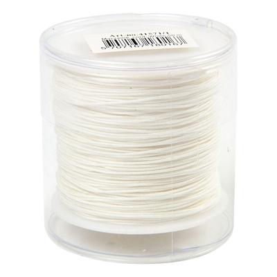 Creativ Company Polyester koord wit 1 mm, 50m