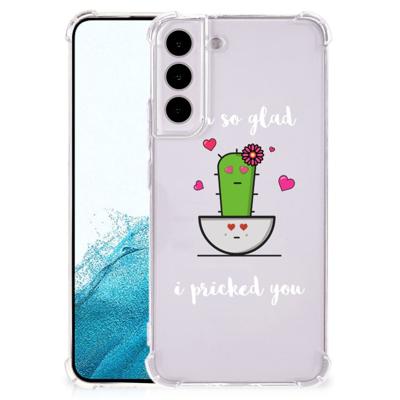 Samsung Galaxy S22 Plus Stevig | Bumper Hoesje | Cactus Glad Samsung Galaxy S22 Plus Stevig | Bumper Hoesje | Cactus Glad