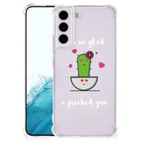 Samsung Galaxy S22 Plus Stevig | Bumper Hoesje | Cactus Glad