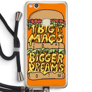 Big Macs Bigger Dreams: Huawei Ascend P10 Lite Transparant Hoesje met koord
