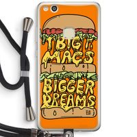 Big Macs Bigger Dreams: Huawei Ascend P10 Lite Transparant Hoesje met koord
