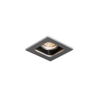 BWS Inbouwspot LED Kiana 1 10x10x9cm 575L 6.8W 20° Vierkant Aluminium OP = OP