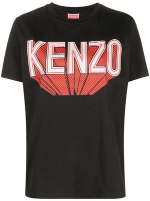 Kenzo t-shirt à logo imprimé - Noir