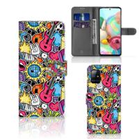 Samsung Galaxy A71 | Wallet Case | met Pasjes | Punk Rock