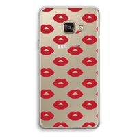 Lips: Samsung Galaxy A3 (2016) Transparant Hoesje Lips: Samsung Galaxy A3 (2016) Transparant Hoesje