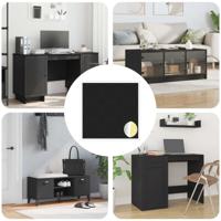 VidaXL Zelfklevende schroefhoes 12 pcs zwart ø 20 x 0,5 mm