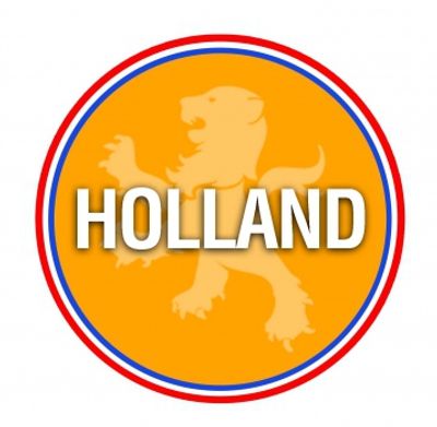 Bierviltjes Holland oranje thema print 50 stuks - Ek/ Wk oranje versiering